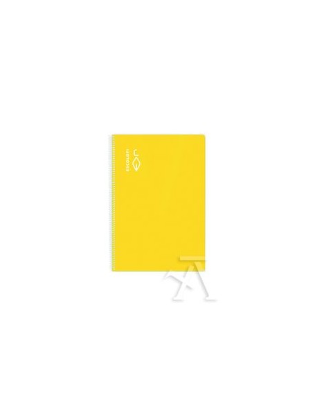 PAQ 5 BLOC Fº 50H 70G MILIMETRADO 2X2X16 ESCOLOFI AMARILLO